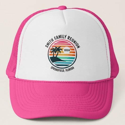 Familientreffen-Logo | Trucker-Mütze Truckerkappe (Vorderseite)