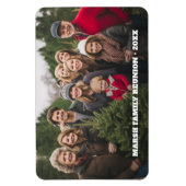 Familientreffen-Panoramafoto mit Typ Magnet (Vertikal)