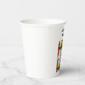 Familientreffen-Papierkaffeetassen Pappbecher (Rechts)