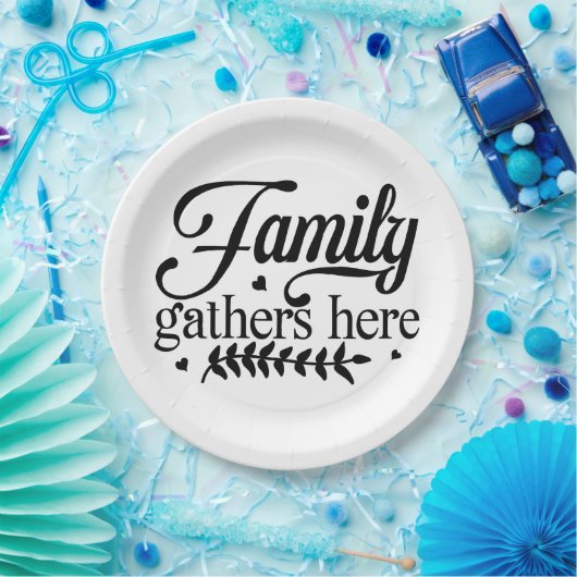 Familientreffen Pappteller (Party)