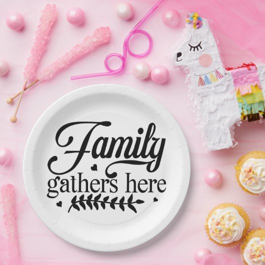 Familientreffen Pappteller (Party)