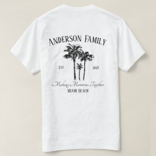 Familientreffen-Passendes Sommerurlaubs-T-Shirt T-Shirt