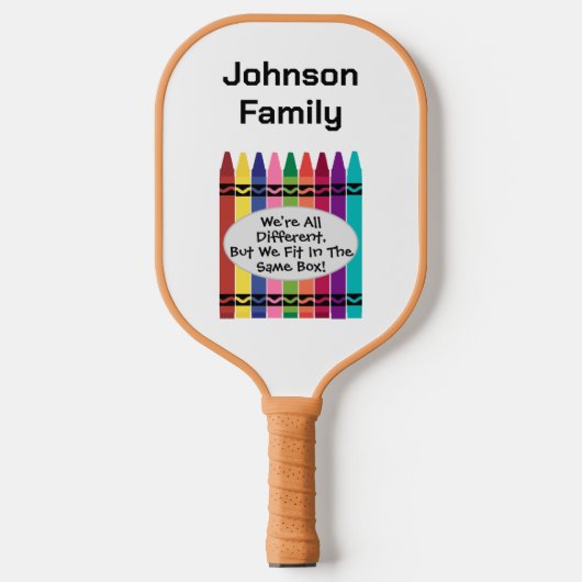 Familientreffen Pickle Ball Paddle  (Vorderseite)