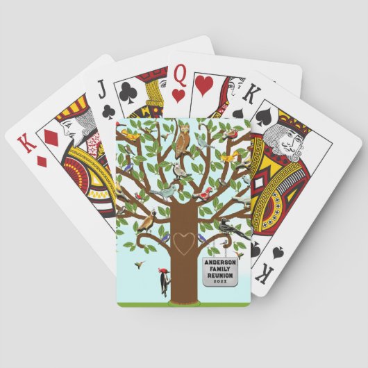 Familientreffen Spielkarten (Rückseite)