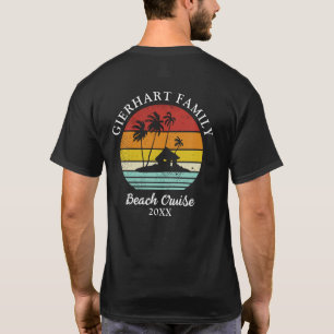 Familientreffen Strandkreuzfahrt Passende Custom T-Shirt