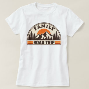 Familientreffen-Straßenreise für Frauen T-Shirt