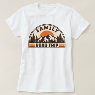 Familientreffen-Straßenreise für Frauen T-Shirt
