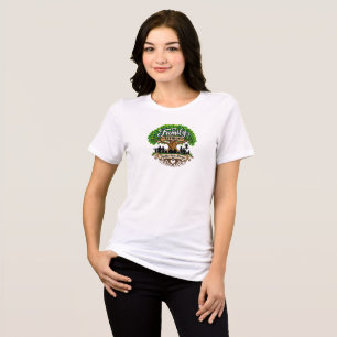 Familientreffen T-Shirt Familienstammbaum Zusamm Tri-Blend Shirt