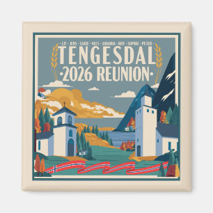 Familientreffen Tengesdal 2026 Magnet