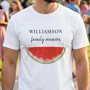 Familientreffen Wassermelone T-Shirt