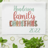 Familientreffpartei Geschirrtuch (Gefaltet)