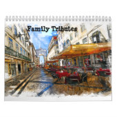 Familientributes Kalender (Titelbild)