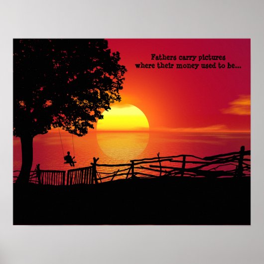 Familientributes-Liebe des Familienposters Poster (Vorne)