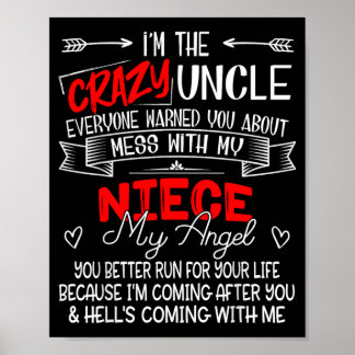 Familienübereinstimmende geliebte Designs Lustig D Poster