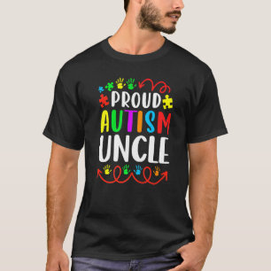 Familienübereinstimmung Stolz Autism Onkel Liebe A T-Shirt