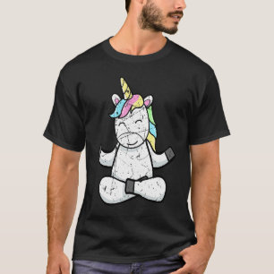 Familienübereinstimmung Süßes Einhorn Yoga Magisch T-Shirt