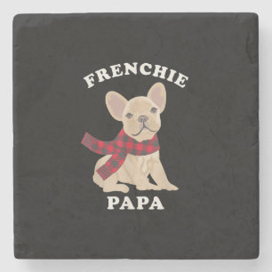 Familienübereinstimmung Weihnachten Französische B Steinuntersetzer