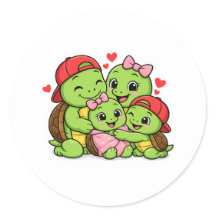 Familienumarmung