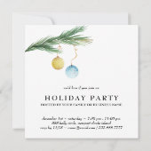 *~* Familienunternehmen AP20 Weihnachtsfest Party Einladung (Rückseite)