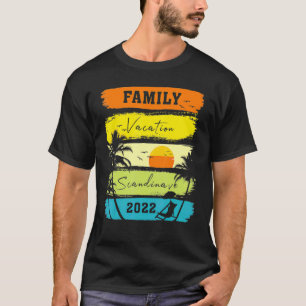 Familienurlaub 2022 Palm Tree Florida Fort Myers T-Shirt