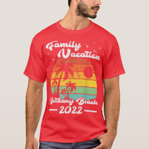 Familienurlaub 2022 Vintag Delaware Bethany Beach T-Shirt