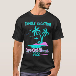 Familienurlaub 2022 Vintage Massachusetts Cape Co T-Shirt