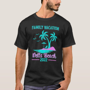 Familienurlaub 2022 Vintager Stil Maine Wells Bea T-Shirt