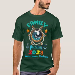 Familienurlaub 2023 Brownes Beach Barbados T-Shirt