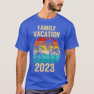 Familienurlaub 2023 Sommer-Reunion Vintage T-Shirt