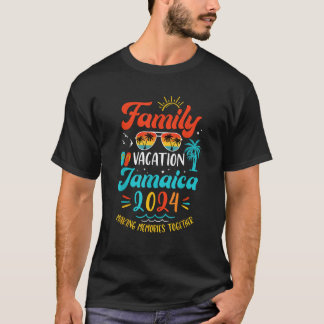 Familienurlaub 2024 Jamaika Matching Summer Vacat T-Shirt