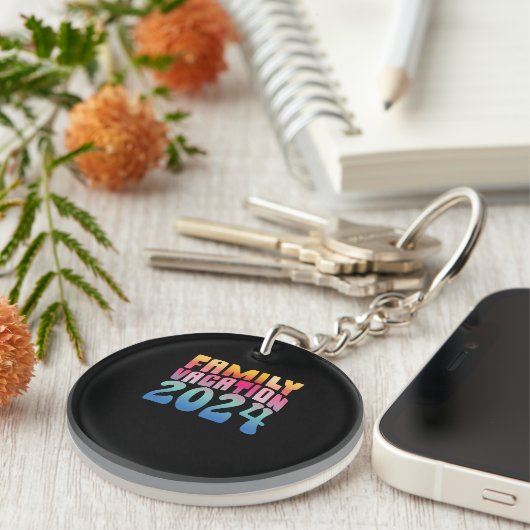 Familienurlaub 2024 schlüsselanhänger (Vorderseite rechts)