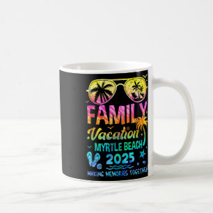 Familienurlaub 2025 Myrtle Beach Matching Memorie Kaffeetasse