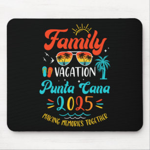 Familienurlaub 2025 Punta Cana Matching Sommer Va Mousepad