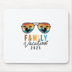 Familienurlaub 2025 Strand Sommer Männer Frauen Ki Mousepad