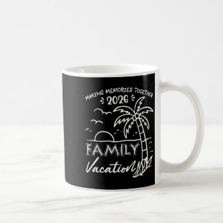 Familienurlaub 2026 Beach Palm Tree Sommer Kaffeetasse