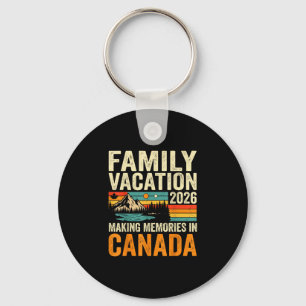 Familienurlaub 2026 Kanada Erinnerungen Reise  Schlüsselanhänger
