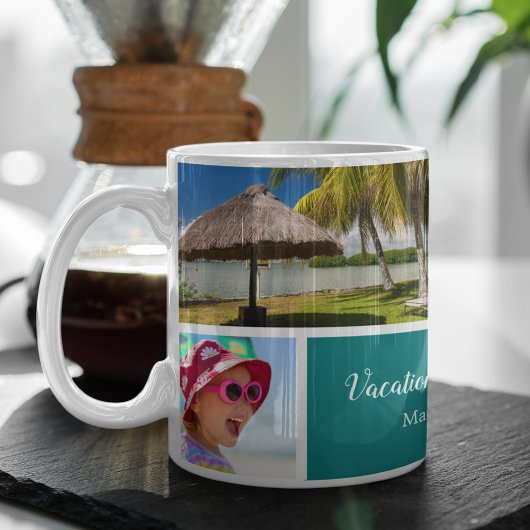 Familienurlaub 5 Foto, Aquamarin Kaffeetasse