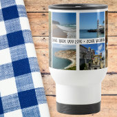 Familienurlaub 6 Foto Collage Fun Custom Reisebecher