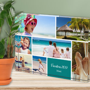 Familienurlaub 7 Foto, Aquamarin Fotoblock