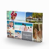 Familienurlaub 7 Foto Keepake, grau (Rechts)