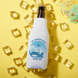 Familienurlaub Alaska Custom Blue Glacier Flaschenkühler