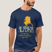 Familienurlaub Alaska T-Shirt (Vorderseite)