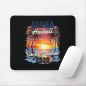 Familienurlaub Aloha Hawaii 2025 Sommerreise Matc Mousepad (Mit Mouse)