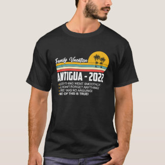 Familienurlaub Antigua 2022 - Familienreise T-Shirt