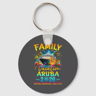 Familienurlaub Aruba 2026 Matching-Gruppe Sommer Schlüsselanhänger