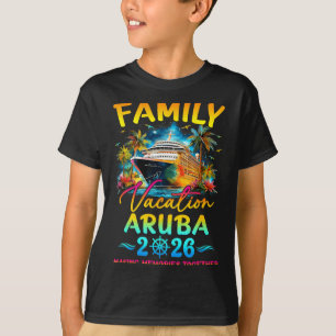 Familienurlaub Aruba 2026 Matching-Gruppe Sommer  T-Shirt