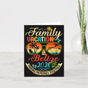Familienurlaub Belize 2026 Erinnerungen Familien S Karte