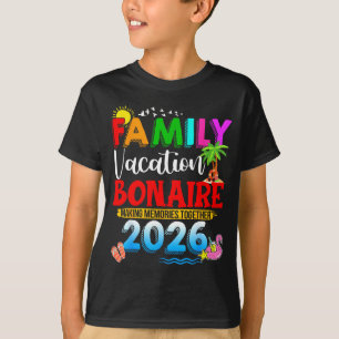 Familienurlaub Bonaire 2026 passende Sommergruppe T-Shirt