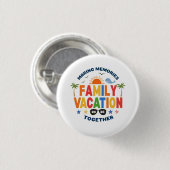 Familienurlaub Button (Vorne & Hinten)