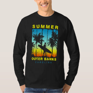 Familienurlaub Carolina Outer Banks Sunset Beach T-Shirt
